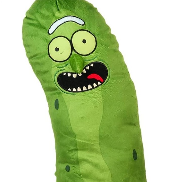 Pickle Rick pillow plushi Rick and Morty 20inch stuffed Rick Toy Pickle rick - Picture 1 of 7
